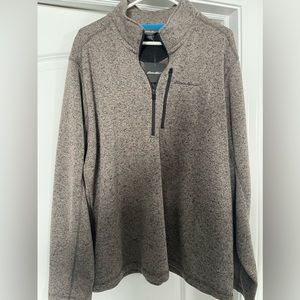 Eddie Bauer quarter zip sweatshirt